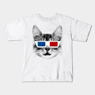 House cat 3d Kids T-Shirt